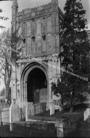 ST MICHAELS CHURCH S.PORCH FROM S.E.